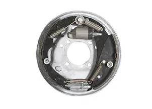 SB40715M – DEMCO Trailer Brake Assembly, 10 Inch Free Backing Brakes Right Single With Galvanized Backing Plate/ Stai...